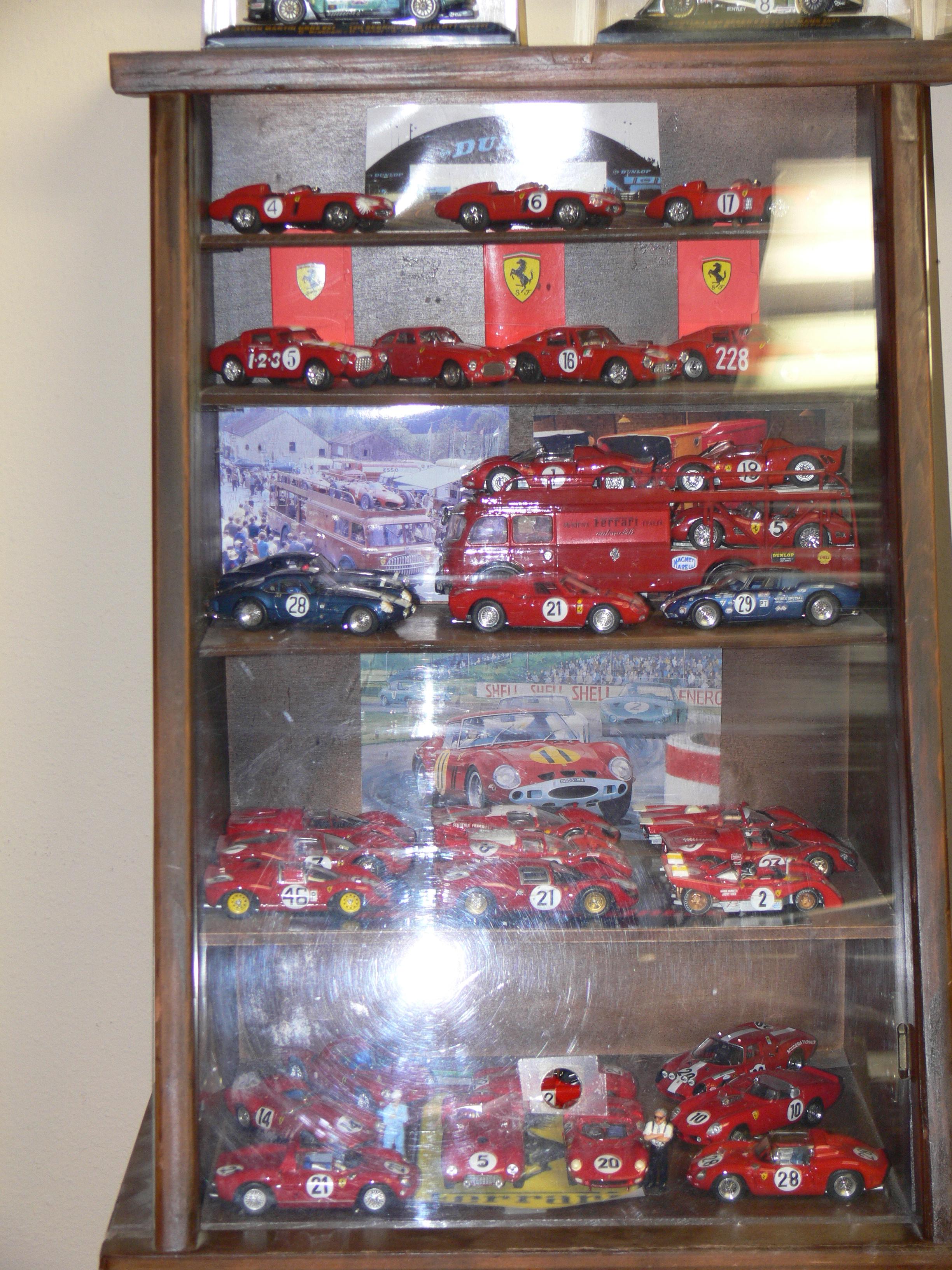 Old Irish Racing Model Collection - Display Room