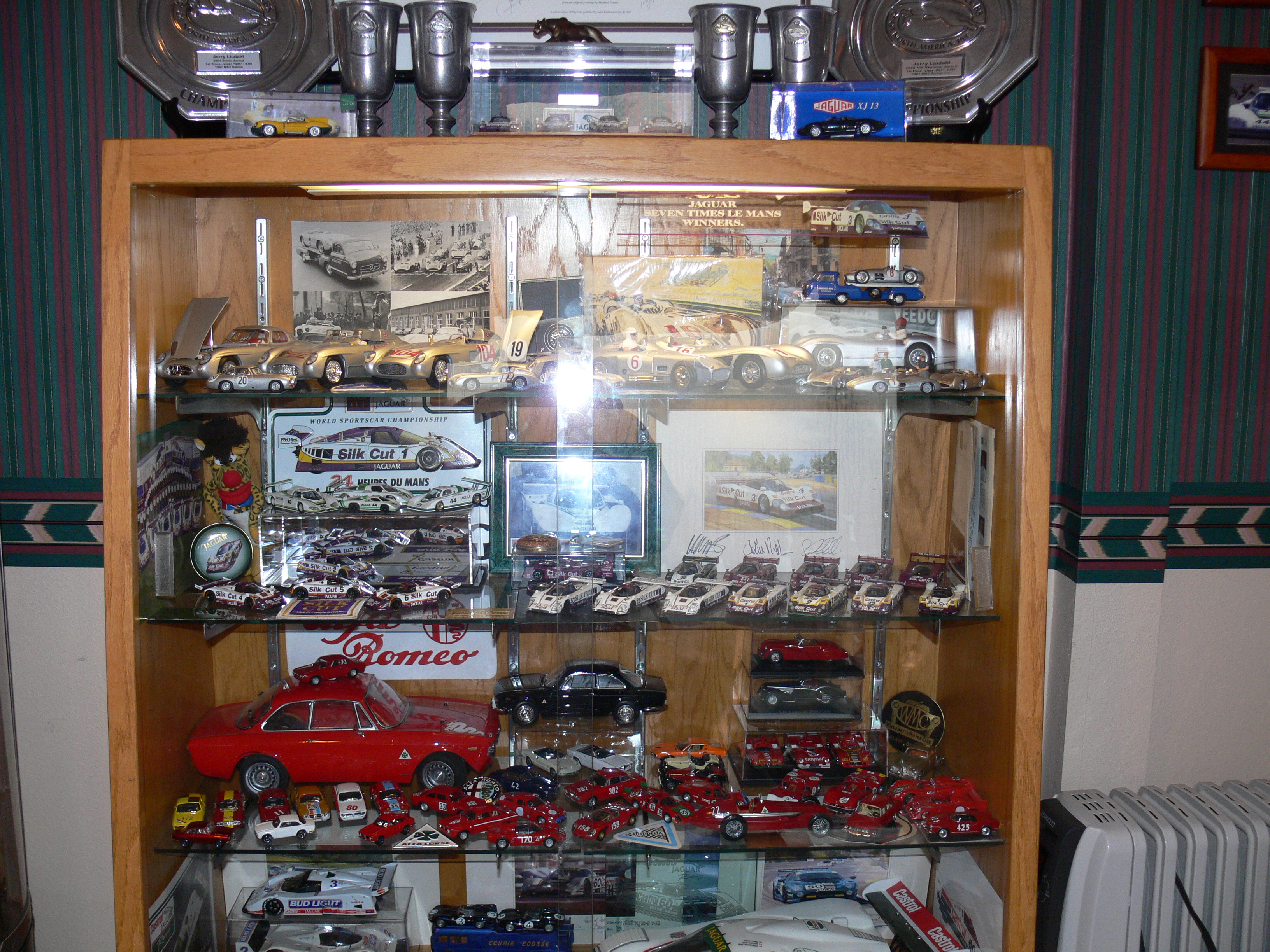 Old Irish Racing Model Collection - Display Room
