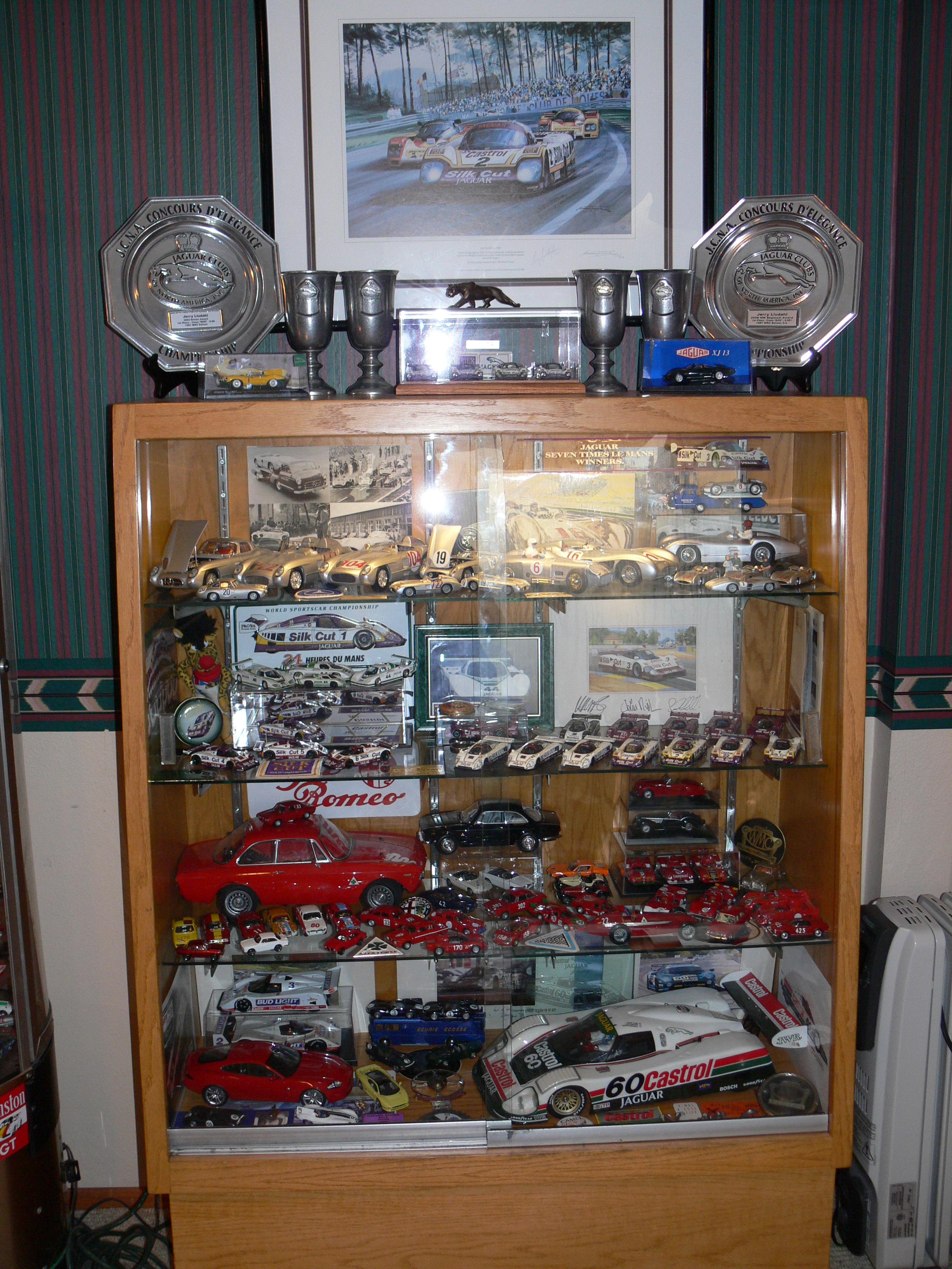 Old Irish Racing Model Collection - Display Room